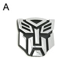 New 3D Car Stickers For Transformer Badge Decepticon Emblem Tail Decal Cool Autobots Logo Car Styling Motorcycle Car Accessories