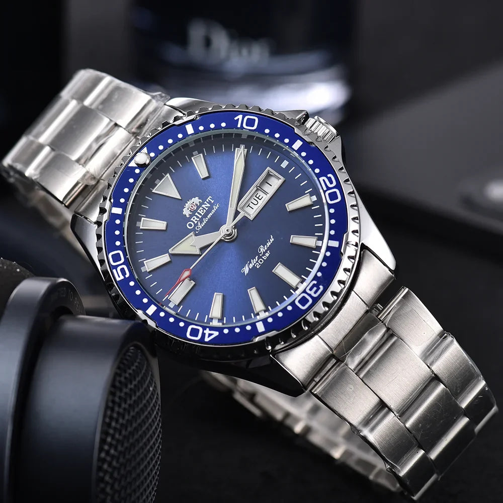 2026 AAA Hot Top Quality AAA Orient Original Brand Watches For Mens Orient Automatic Mechanical Wristwatch Luxury AAA Male Clock