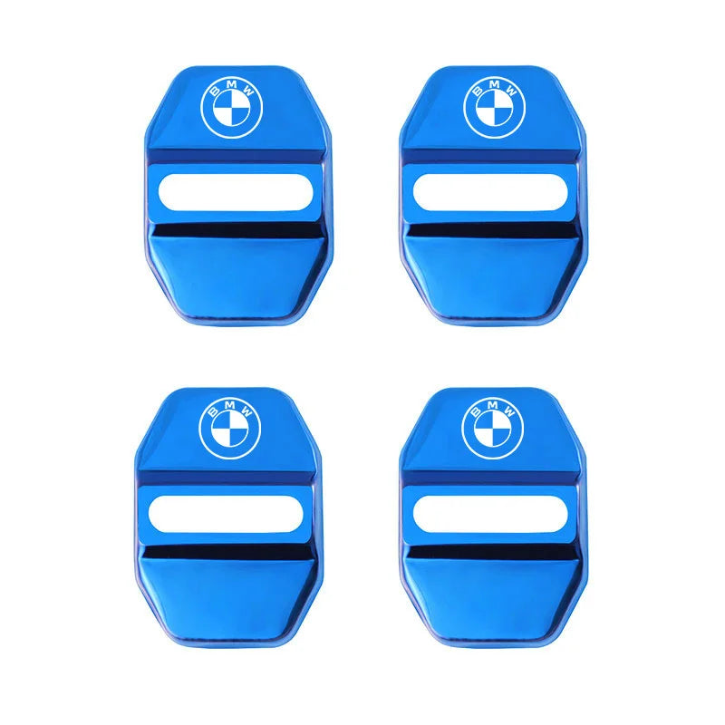 4Pcs Stainless Steel Door Lock Protector Cap Cover For BMW X1 X2 X3 X4 X5 X6 X7 F07 F10 F20 F30 F34 F40 G11 G12 G20 G30 G32