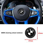 Interior Mouldings 45 mm For BMW Car Steering Wheel Badge Sticker Decoration Accessories For BMW 325i 320Li 325Li 330Li F30 F10