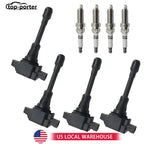 UF-549 C1696 COP292 C751 UF549X UF549 4 UF549 Lgnition Coil For Nissan Altima Sentra Rogue Versa Spark Plugs&Ignition Coil Packs