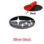 For Subaru Forester Outback Legacy Impreza STI BRZ Auto  1PC 58x30mm ABS Car Steering Wheel Center Emblem Badge Decal