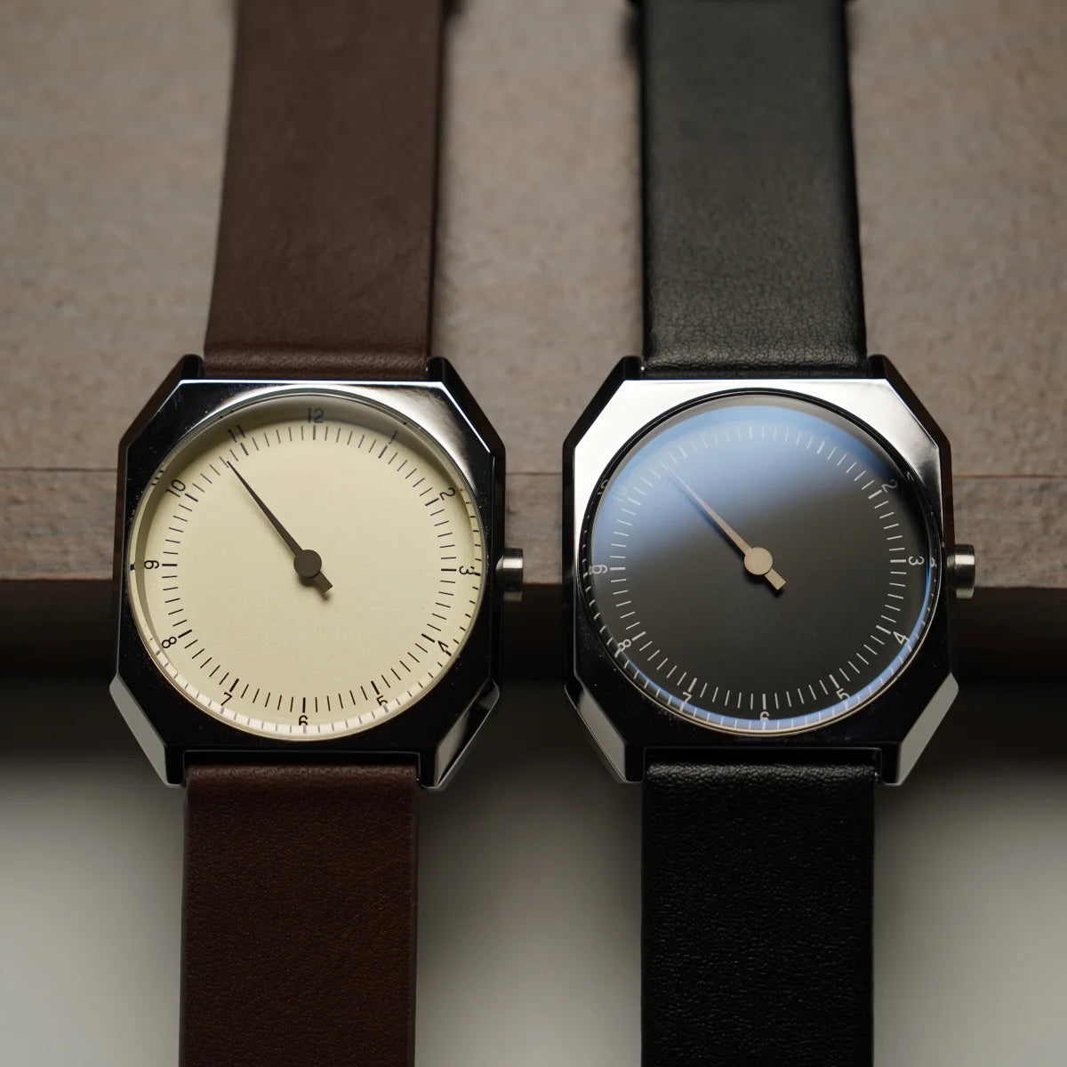 SKU Retro One Pointer Watch for Men luxury high quality Vintage Style Quartz Watch Unique Design Fashion Wristwatch for man men