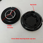 4PCS Aluminum Car Wheel Center Hub Caps for Mercedes-Benz A45S C63S E63S AMG GT GTS C190 Auto Styling Accessories