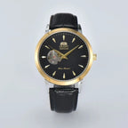 Automatic Mechanical Unisex Sports Watch Full Function World Time Waterproof Shockproof Skeleton Dial Orient