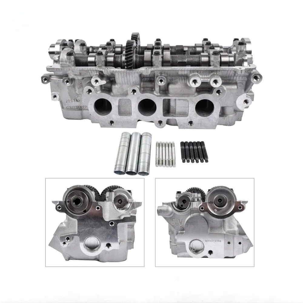 11101-69136 1110169135 Cylinder Head Left For Toyota Tundra 4Runner Tacoma T100 3.4L 1995-2004 5VZFE Silver