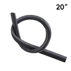14" - 28" Car Wiper Blade Windscreen Wipers Insert Natural Rubber Strip 6mm Windscreen FR Wipe Car Accessories