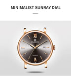 STARKING Sapphire 8215 Automatic Watch Fashion Sports Business Casual Wristwatch Waterproof Wear-resistant Watch Gifts for Men