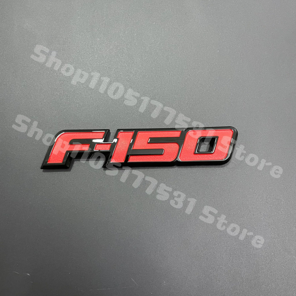 3D F-150 Emblem Badge, 4 Color Options ABS Self Adhesive Sticker For Ford F150 Pickup Truck