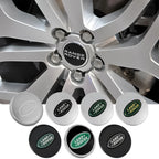 4pcs 62mm Car Styling Car Wheel Center Hub Cap Covers Badge For Landrover SVR Discovery Velar Evoque Range Rover L322 L405 L320