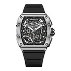 Pagani Designs-reloj automático de acero inoxidable para hombre, cronógrafo mecánico con esfera de grafiti Richard, complemento masculino de buceo