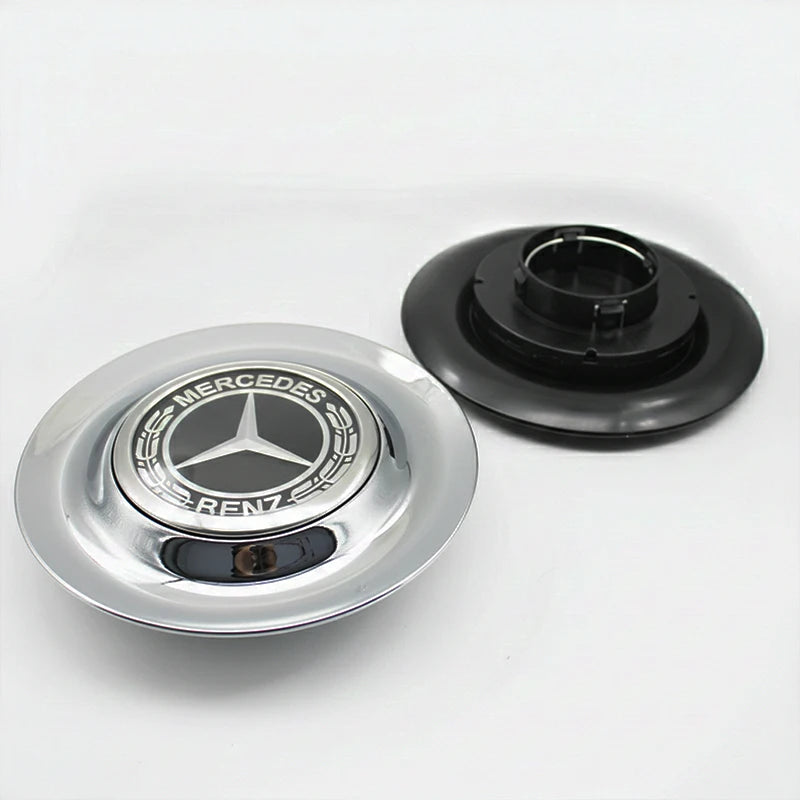 1Pcs 180mm Car Suspended Wheel Center Covers Accessory For Mercedes Benz W204 W205 W222 W223 E260L E320L E300L Modified Hub Caps