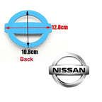 3D ABS New Emblem Car Front Rear Logo for Nissan Tiida Sentra Teana X Trail T30 T32 Almera Kicks Micra Qashqai J10 J11 Leaf Juke