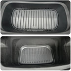 Floor Mats for Tesla Model Y 2025 2026 Juniper All Weather Trunk Mat Kick Pads Cargo Frunk Liners Seatback Protector Accessories