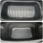 Floor Mats for Tesla Model Y 2025 2026 Juniper All Weather Trunk Mat Kick Pads Cargo Frunk Liners Seatback Protector Accessories