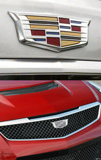 1pcs 3D ABS Car Front Grille Center Emblem Badge Rear Trunk Sticker Accessories For Cadillac CT4 CT5 CT6 XT4 XT5 XT6 XTS ATS