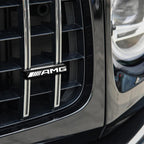 Car Front Grille Emblem Decoration Sticker Auto Styling Accessories For Mercedes Benz AMG W204 W205 B180 W221 W447 Smart CLG GLS