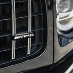 Car Front Grille Emblem Decoration Sticker Auto Styling Accessories For Mercedes Benz AMG W204 W205 B180 W221 W447 Smart CLG GLS