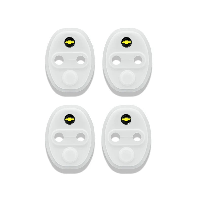 Silicone Car Door Protector - Shockproof, Mute, Dustproof For Chevrolet Silverado Impala Malibu Equinox Cruze Camaro Spark Aveo