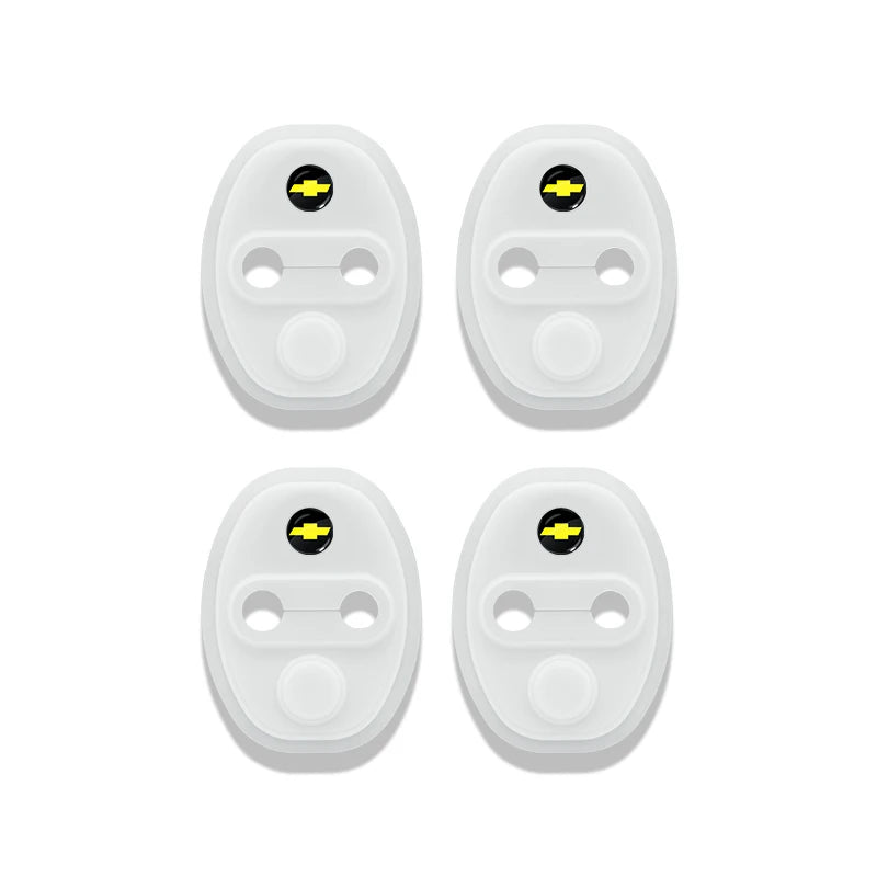 Silicone Car Door Protector - Shockproof, Mute, Dustproof For Chevrolet Silverado Impala Malibu Equinox Cruze Camaro Spark Aveo
