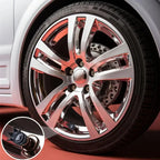 4PCS Crown Style Tire Valve Stem Caps, Air Caps Cover, Aluminum Alloy Dustproof And Waterproof Valve Caps Cover For All Toyota