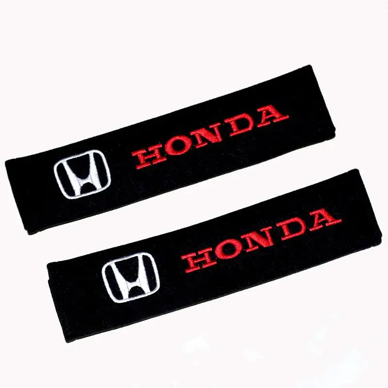 2 pcs For Mugen Power Honda Civic city Odyssey Accord CRV Hrv Jazz Car headrest pillow  Protect Shoulders Pads styling