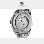 Shanghai Watch Calendar Mechanical Men's Watches 40mm Automatic Watches 316L Stainless Steel 50M Waterproof reloj hombre SH3007