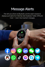 2026 New ECG AI Health Smartwatch for Men 1.53"AMOLED BP/Heart Rate Monitor BT Call IP68 Waterproof Smart Watch for Android IOS
