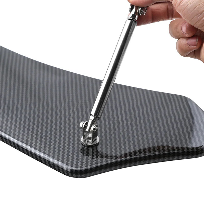 Multifunction Paste Style Splitter Strut Rods Adjustable 15cm Front Splitter Support Rods for Bumper Lip Splitter Tail Support R
