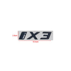 ABS Letters Numbers Glossy Black ix i3 i4 i7 iX ix3 iX4 ix7 Emblem for BMW X1 X3 X5 X6 GT Car Rear Logo Badge Sticker
