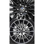 56mm 60mm 65mm 75mm Car Wheel Center Hub Caps Cover Rim Exterior Sticker For Mercedes Benz A B C E Class GLC GLK GLE GLA CLA GLB