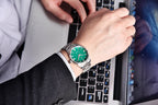 PAGANI DESIGN 2026 NEW Top Ice Blue Dial Men Quartz Watch Japan VH31 100M Waterproof Luxury Dress Watch For Men Reloj Hombre