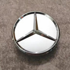 4PCS 75mm Metal Emblem Car Wheel Center Hub Cap Cover Badge For Mercedes Benz AMG GLK GLE GLC W203 W206 W220 W205 W211 W212 201