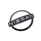 Car Front Grille Emblem Rear Trunk Badge Cover Steering Wheel Sticker for Nissan Qashaqai Sylphy X-trail Note Elgrand Leaf Teana