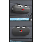 Car Eyewear Case Box Sunglasses Holder Sun Visor Storage Protective Frame Box Glasses Clip For Toyota GR Sport Rav4 Yaris Camry
