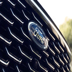 Ford Logo Front Grille Logo Hood Badge Emblem Auto Replacement Accessories For Focus mk2 mk3 Fiesta F150 F250 Ranger Mondeo mk4