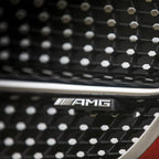 Car Front Grille Emblem Decoration Sticker Auto Styling Accessories For Mercedes Benz AMG W204 W205 B180 W221 W447 Smart CLG GLS
