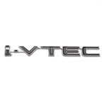 3D Chrome Metal Car Letters Rear Trunk Badge Emblem IVTEC Logo I VTEC Sticker For Honda City Civic Accord Jazz CRV  Accessories
