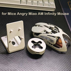 Soporte de ratón para ratones Angry Miao AM Infinity Mouse con ranura para tarjeta receptora Impresión 3D estable y firme Regalo PLA