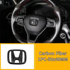 ABS Car Steering Wheel Logo Emblem Cover Sticker for Honda Accord Odyssey Jade CRV Fit CRZ City Civic HRV 8th Pilot Legend Pilot