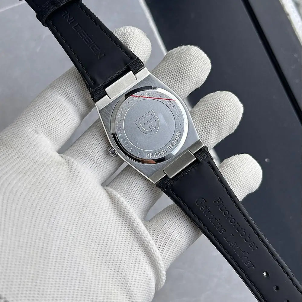 PAGANI DESIGN Men's Sport Quartz Watches Ultra-Thin 7mm Series 222 Sapphire Stainless Steel Waterproof Watches for Man