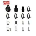 3.5'' Downpipe Exhaust EGR Valve Kit for Chevrolet Silverado & GMC Sierra 2017-2023 LSierra 2017-2023 l5p Duramax 6.6L Down Pipe