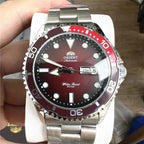 Orient Automatic Diver Watch Men 200M Waterproof Multi-Color Dial Stainless Steel Wristwatch