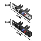1Pcs  3D ABS Plastic M Series Decor Badge, Front Grille M Sport Logo Car Styling Trim Accessories for BMW M Competition Mo