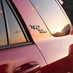 5Pcs ABS OVERLAY car logo Emblem for Toyota 4runner TRD off-road vehicle front grille luggage wing sticker modified accessories