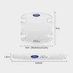 Car Styling Door Bowl Handle Protector Stickers Transparent Anti-scratch Film For Ford Fiesta Mondeo Focus Mk2 Mk3 Ranger Kuga