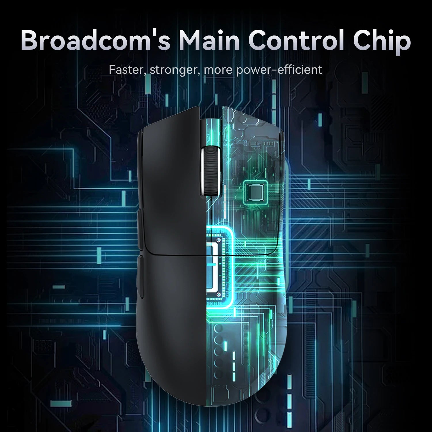 Attack Shark X11 Conexión tricodo 2,4 GHz/con cable/Bluetooth PAW3311 22K000DPI 400IPS RGB Ratón para juegos de PC