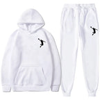 Sports Basketball Brand Sweatshirt Sweatpants Men Women 2 Pieces Sets Tracksuit Fashion Casual Hooded Sportswear Sudadera Hombre