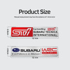Aluminium Alloy Car Emblem Badge Sticker Decals Decoration For Subaru STI Impreza Legacy WRX BRZ Forester XV Outback Crosstrek