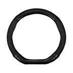 Universal Car Steering Wheel Cover Carbon Fiber Leather Three-dimensional Anti Slip, Timple And Fashionable Car Accessories